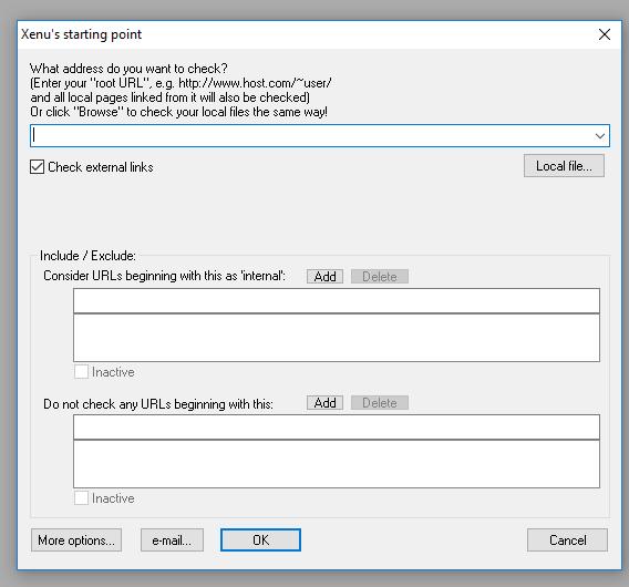 Как работать с Xenu Как работать с Xenu